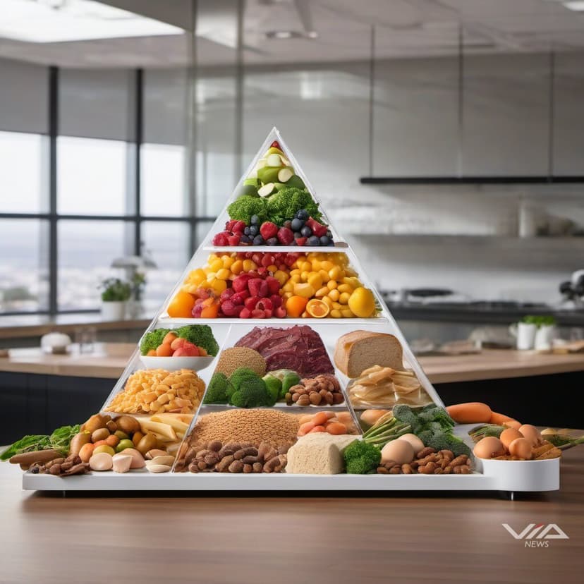Administración Trump presenta nueva pirámide alimentaria que enfatiza alimentos ricos en proteínas en medio de preocupaciones ambientales